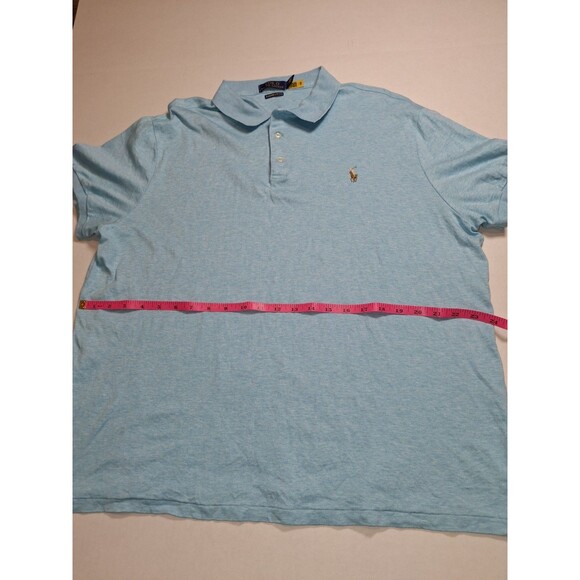 Vtg Polo Ralph Lauren Mens XL Classic Fit Cotton Pique Nit Shirt Embroidered - Picture 7 of 8